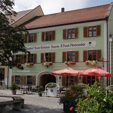 Hotel Zum Grunen Baum Plattling Ngoại thất bức ảnh